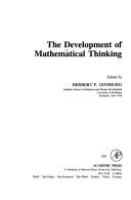 The Development of mathematical thinking /