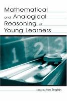 Mathematical and analogical reasoning of young learners /