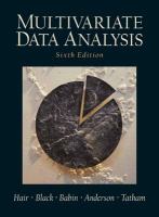 Multivariate data analysis /