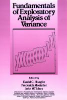 Fundamentals of exploratory analysis of variance /