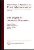 The Legacy of John von Neumann /