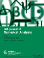 IMA journal of numerical analysis.
