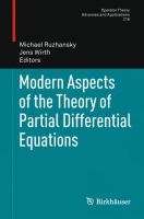 Modern aspects of the theory of partial differential equations /