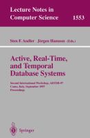 Active, real-time, and temporal database systems : second international workshop, ARTDB-97, Como, Italy, September 8-9, 1997 ; proceedings /