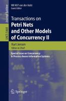 Transactions on petri nets and other models of concurrency.