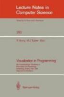 Visualization in programming : [selected contributions] /