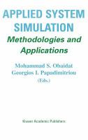 Applied system simulation : methodologies and applications /