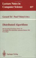 Distributed algorithms : 8th international workshop /