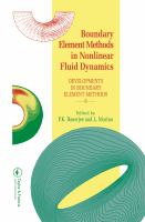 Boundary element methods in nonlinear fluid dynamics /