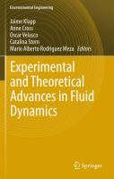 Experimental and theoretical advances in fluid dynamics /