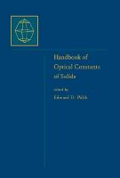 Handbook of optical constants of solids.