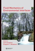 Fluid mechanics of environmental interfaces