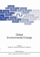 Global environmental change /