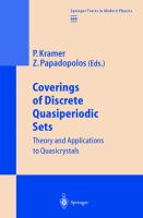 Coverings of discrete quasiperiodic sets : theory and applications to quasicrystals /
