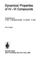 Dynamical properties of IV-VI compounds /
