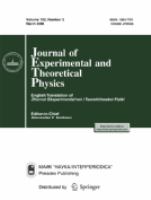 Journal of experimental and theoretical physics.