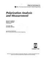 Polarization analysis and measurement : 19-21 July 1992, San Diego, California /