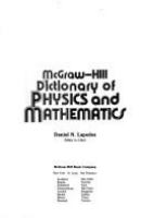 McGraw-Hill dictionary of physics and mathematics /