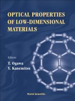 Optical properties of low-dimensional materials /