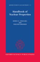 Handbook of nuclear properties /