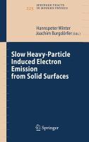 Slow heavy-particle induced electron emission from solid surfaces /
