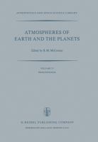 Atmospheres of Earth and the planets : proceedings of the summer advanced study institute held at the University of Liege, Belgium, July 29-August 9, 1974 /