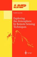 Exploring the atmosphere by remote sensing techniques /