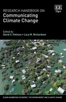 Research handbook on communicating climate change /