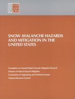 Snow avalanche hazards and mitigation in the United States /