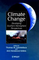 Climate change : developing southern hemisphere perspectives /
