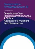 Greenhouse-gas-induced climatic change : a critical appraisal of simulations and observations /