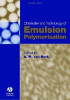 Chemistry and technology of emulsion polymers /