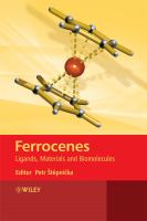 Ferrocenes ligands, materials and biomolecules /