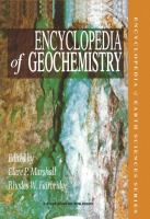 Encyclopedia of geochemistry