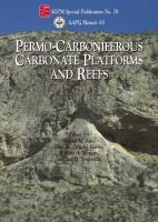 Permo-carboniferous carbonate platforms and reefs /