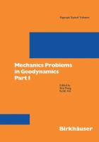 Mechanics problems in geodynamics /