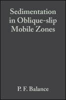 Sedimentation in oblique-slip mobile zones /