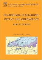 Quaternary glaciations : extent and chronology /
