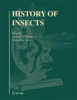 History of insects /