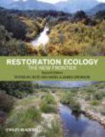 Restoration ecology the new frontier /