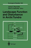 Landscape function and disturbance in arctic tundra /