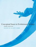 Conceptual issues in evolutionary biology /