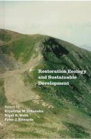 Restoration ecology and sustainable development /