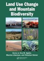 Land use change and mountain biodiversity /