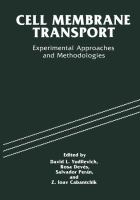 Cell membrane transport : experimental approaches and methodologies /