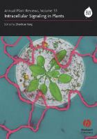 Intracellular signaling in plants /