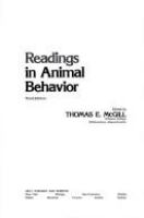 Readings in animal behavior /
