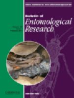 Bulletin of entomological research.