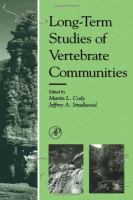 Long-term studies of vertebrate communities /