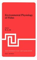Environmental physiology of fishes /